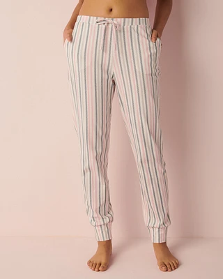 Pantalon ajusté en coton