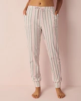 Pantalon ajusté en coton