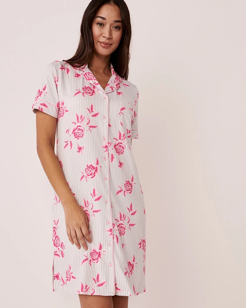 Super Soft Button-down Sleepshirt