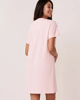 Recycled Fibers Short Sleeve Sleepshirt
