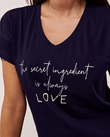 Cotton Short Sleeve Sleepshirt