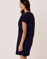 Cotton Short Sleeve Sleepshirt
