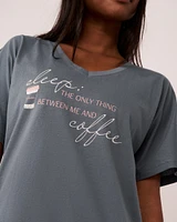 Cotton Short Sleeve Sleepshirt