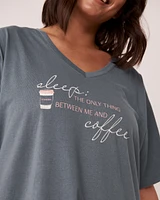 Cotton Short Sleeve Sleepshirt