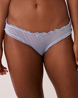Culotte bikini bordure frisée