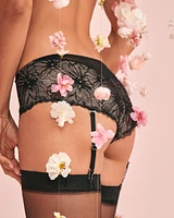 Culotte aux hanches dentelle et résille