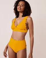 Haut de bikini triangle TEXTURED POPCORN