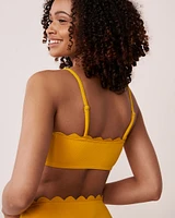 Haut de bikini bandeau TEXTURED POPCORN