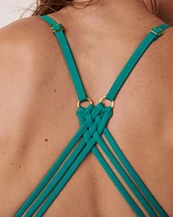 Haut de bikini push-up en fibres recyclées FANFARE