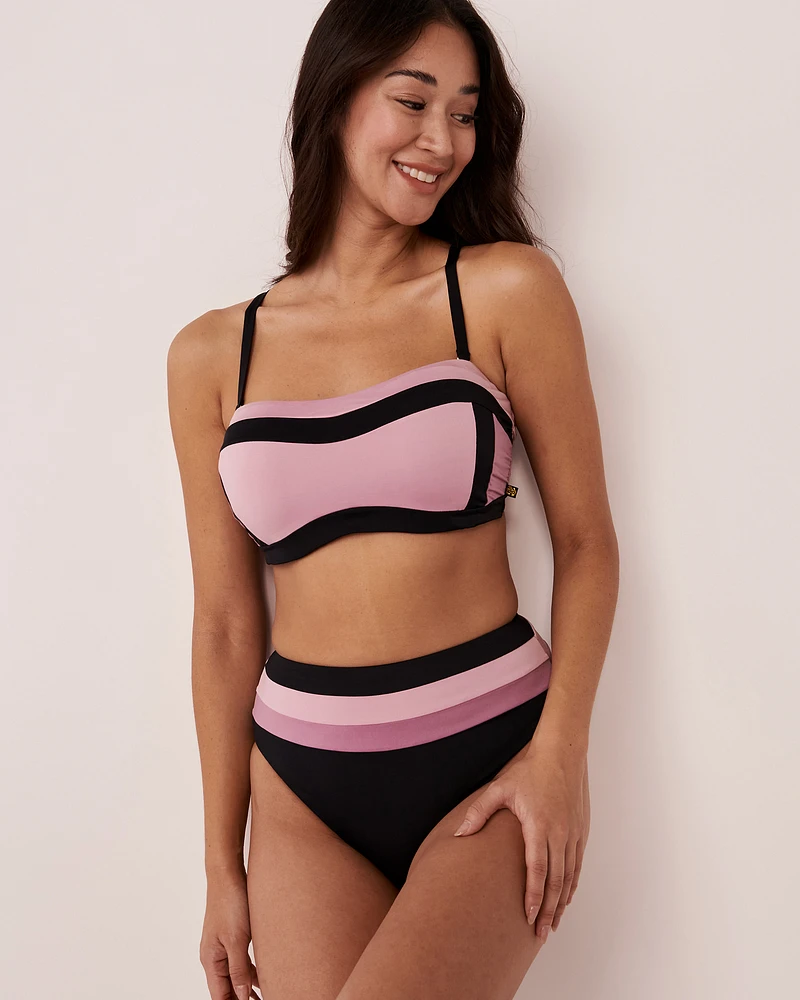 EYE CATCHING D Cup Bandeau Bikini Top