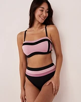 EYE CATCHING D Cup Bandeau Bikini Top