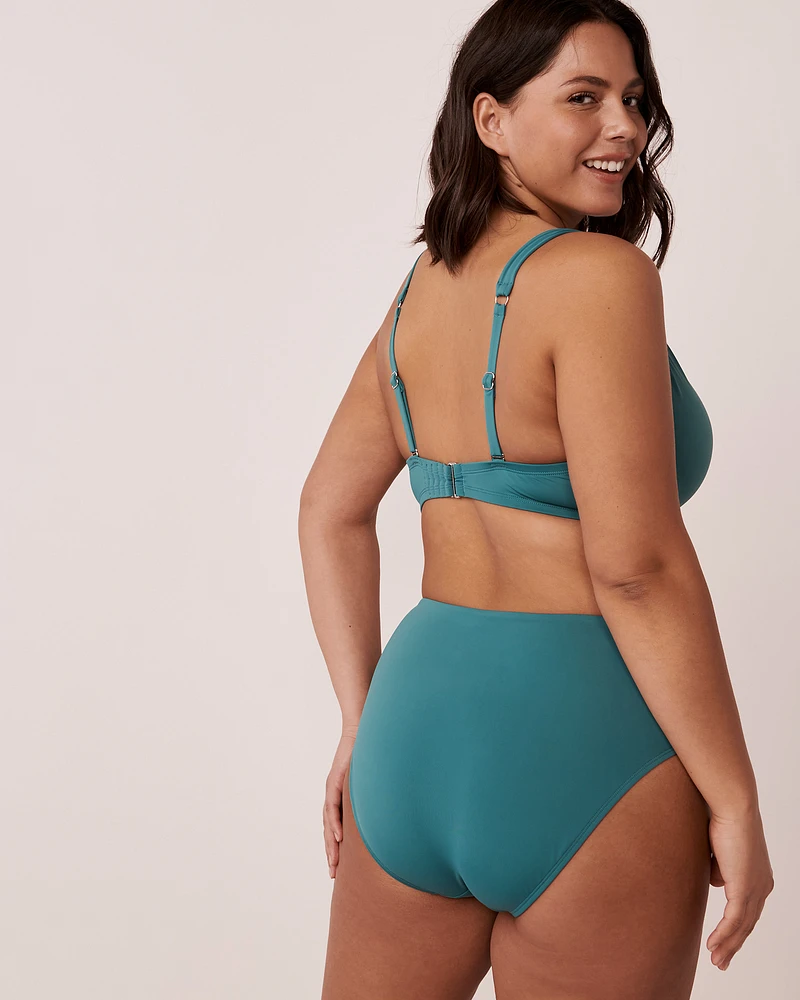 COLOURFUL DD Cup Twisted Bikini Top