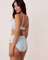 CORYDALIS Recycled Fibers D Cup Triangle Bikini Top