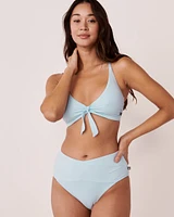 CORYDALIS Recycled Fibers D Cup Triangle Bikini Top