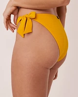 Bas de bikini brésilien TEXTURED POPCORN