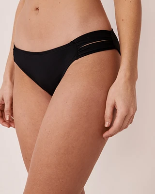 FASHION Shirred Sides Bikini Bottom
