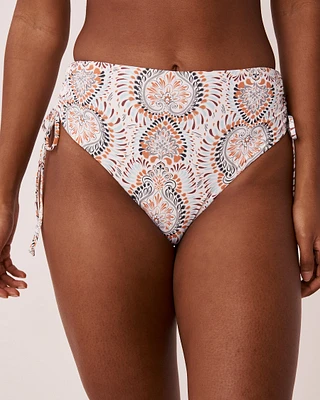 Bas de bikini taille haute BOHO