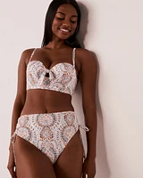 Bas de bikini taille haute BOHO