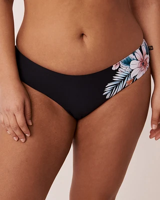 Bas de bikini cheeky imprimé floral