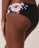 Bas de bikini cheeky imprimé floral