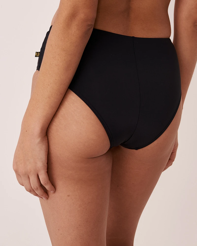 Bas de bikini taille mi-haute SOLID