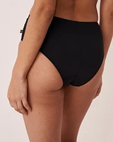 Bas de bikini taille mi-haute SOLID