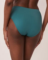 Bas de bikini taille haute plissée COLOURFUL
