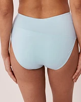 CORYDALIS Recycled Fibers Crossed High Waist Bikini Bottom