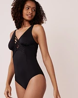 Maillot une-pièce bandes croisées DONATELLA