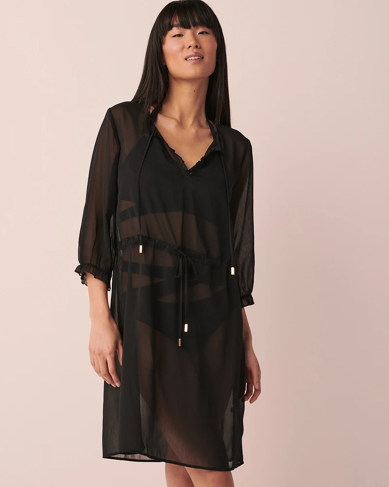 Robe en chiffon