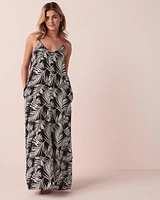 PALM LEAVES Maxi Dress