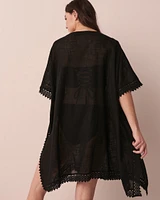 Crochet Hem Caftan
