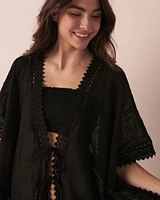 Crochet Hem Caftan