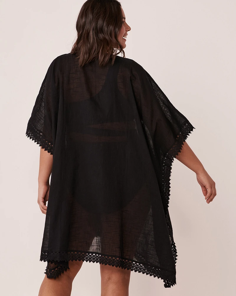 Crochet Hem Caftan