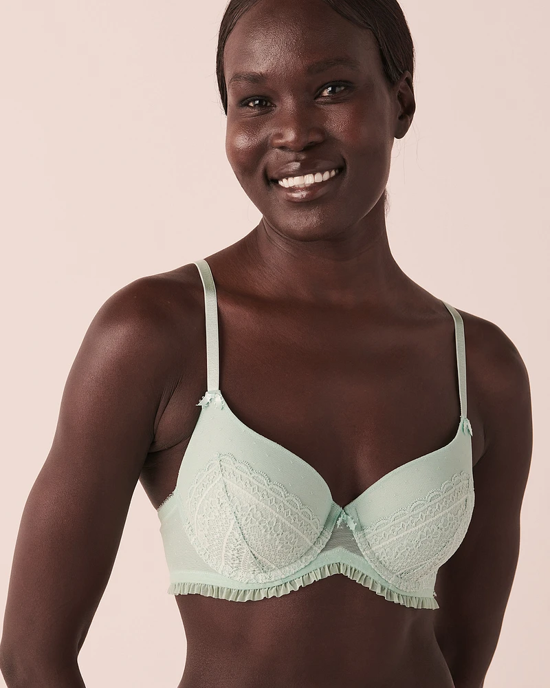 Lightly Lined Lace Detail Bra