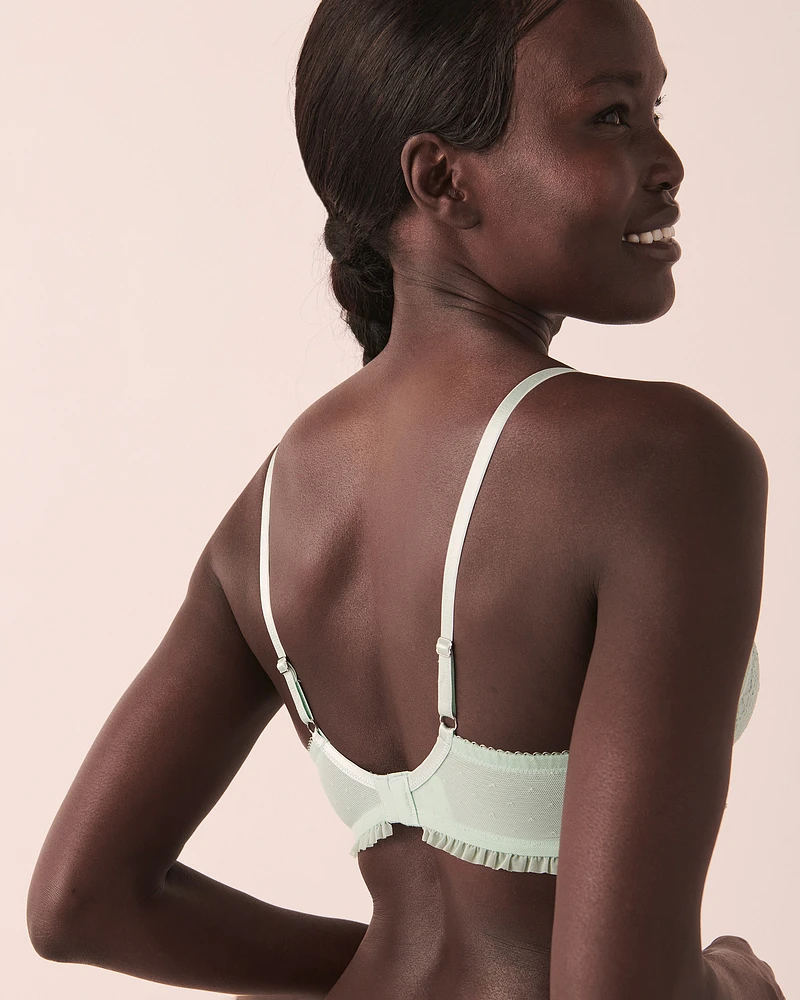 Soutien-gorge doublure légère détails de dentelle