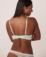 Soutien-gorge push-up plongeant demi-buste