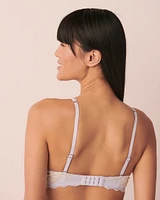 Soutien-gorge push-up plongeant demi-buste