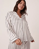 Striped Satin Shirt