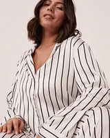 Striped Satin Shirt