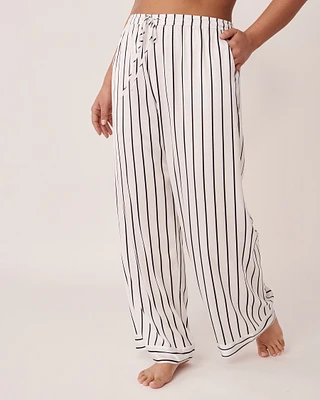 Striped Satin Pants