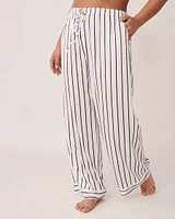 Striped Satin Pants
