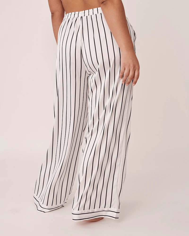 Striped Satin Pants