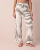 Striped Satin Pants