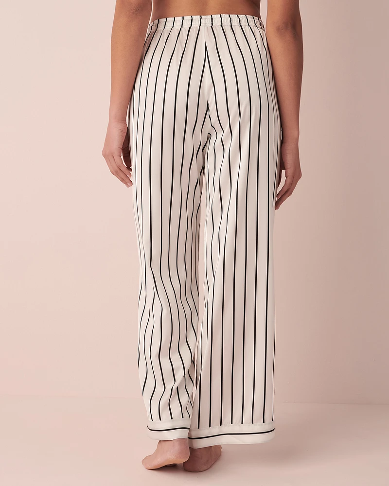 Striped Satin Pants