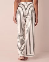Striped Satin Pants