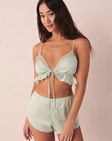 Satin and Lace 2-piece Set