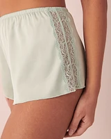 Satin and Lace 2-piece Set