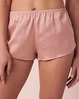 Ensemble 2 pièces satin et dentelle