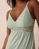 Lace Overlay Nightie